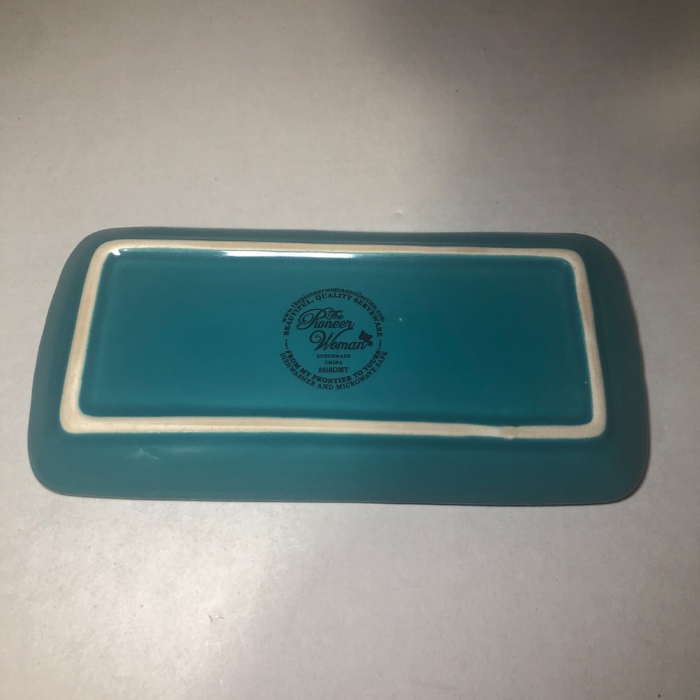 The Pioneer Woman Butter Dish "Vintage Floral" Collection Stoneware - Picture 6 of 14